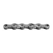 KMC X9 EPT ketting voor 9-speed fietsen, donker zilver, 114 schakels, 1/2" x 11/128" formaat, duurzame fietsketting