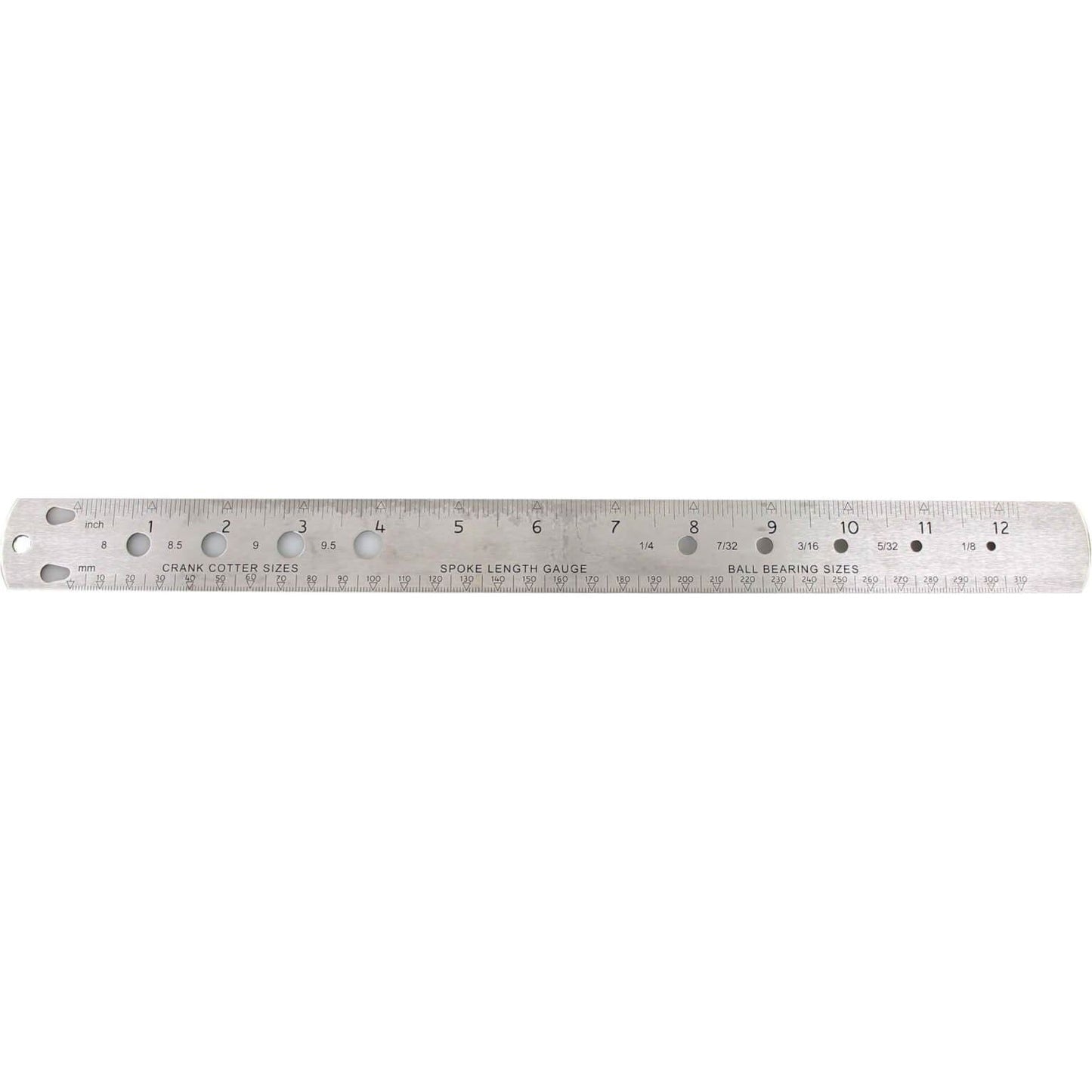 Icetoolz Spaken-/Meetlat 33Cm Rvs - Le Coq Wielerartikelen