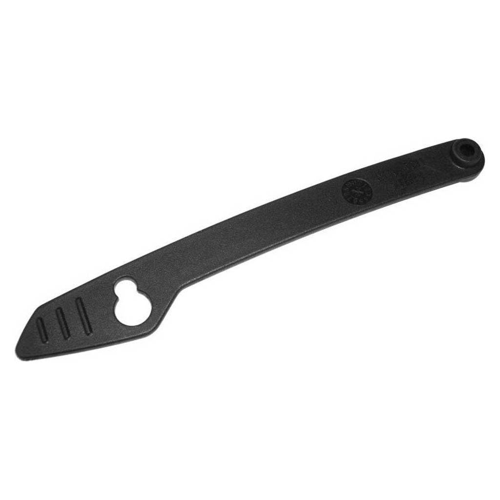 Zwart XLC Azura/Xtra/2.0 CC-X17 fietsrek met handgreep voor bevestiging, zichtbaar op de afbeelding.