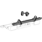XLC VC-X26 Azura/Xtra/2.0 frame adapter voor fiets in grijs, geschikt voor uitbreiding en montage.
