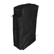 Zwarte XLC Azura/Almada CC-X90 fietsendrager opbergtas voor achterdrager, fietsonderdeel met ritssluiting en bevestigingsband
