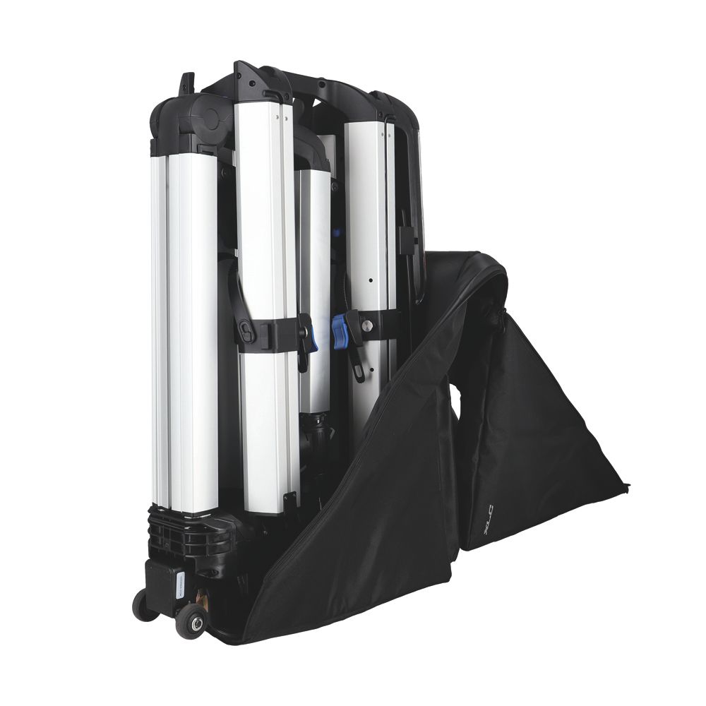 Zwart XLC Azura/Almada CC-X90 fietsendrager opbergtas voor achterdrager, fietsendrager onderdelen, zichtbare details