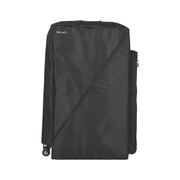 Zwarte XLC Azura/Almada CC-X90 fietsendrager achterdrager opbergtas, geschikt voor fietsaccessoire en bagage.