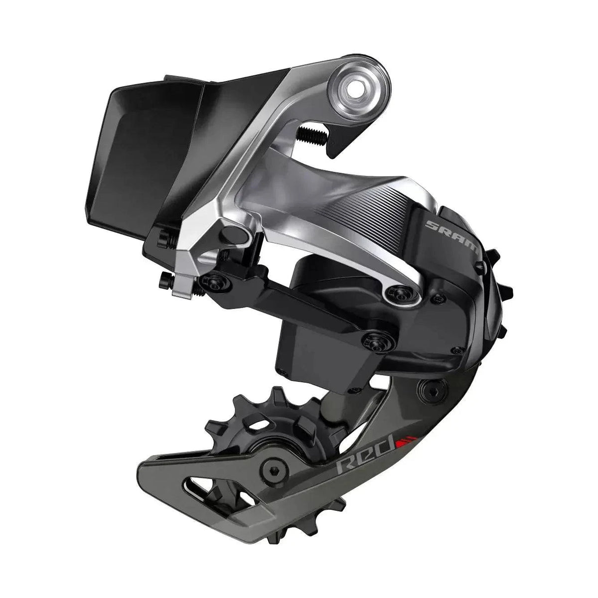 Sram Red 22 Etap A2 achterderailleur voor racefiets, zwart met mechanische onderdelen zichtbaar