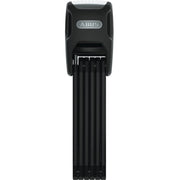 Zwart Abus Bordo Alarm 6000Ka/90 vouwslot, 90 cm lang, met Xplus Alarm voor extra beveiliging.