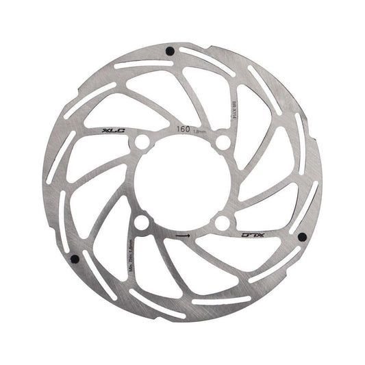 Xlc Brx114 Remschijf Ø180Mm 1.8Mm Rohloff 4-Gaats - Zilver - Le Coq Wielerartikelen