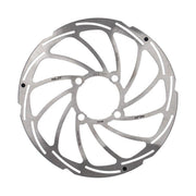 XLC Brx114 remschijf 2.0 mm, zilver, geschikt voor Rohloff 4-gats, zichtbaar op de afbeelding