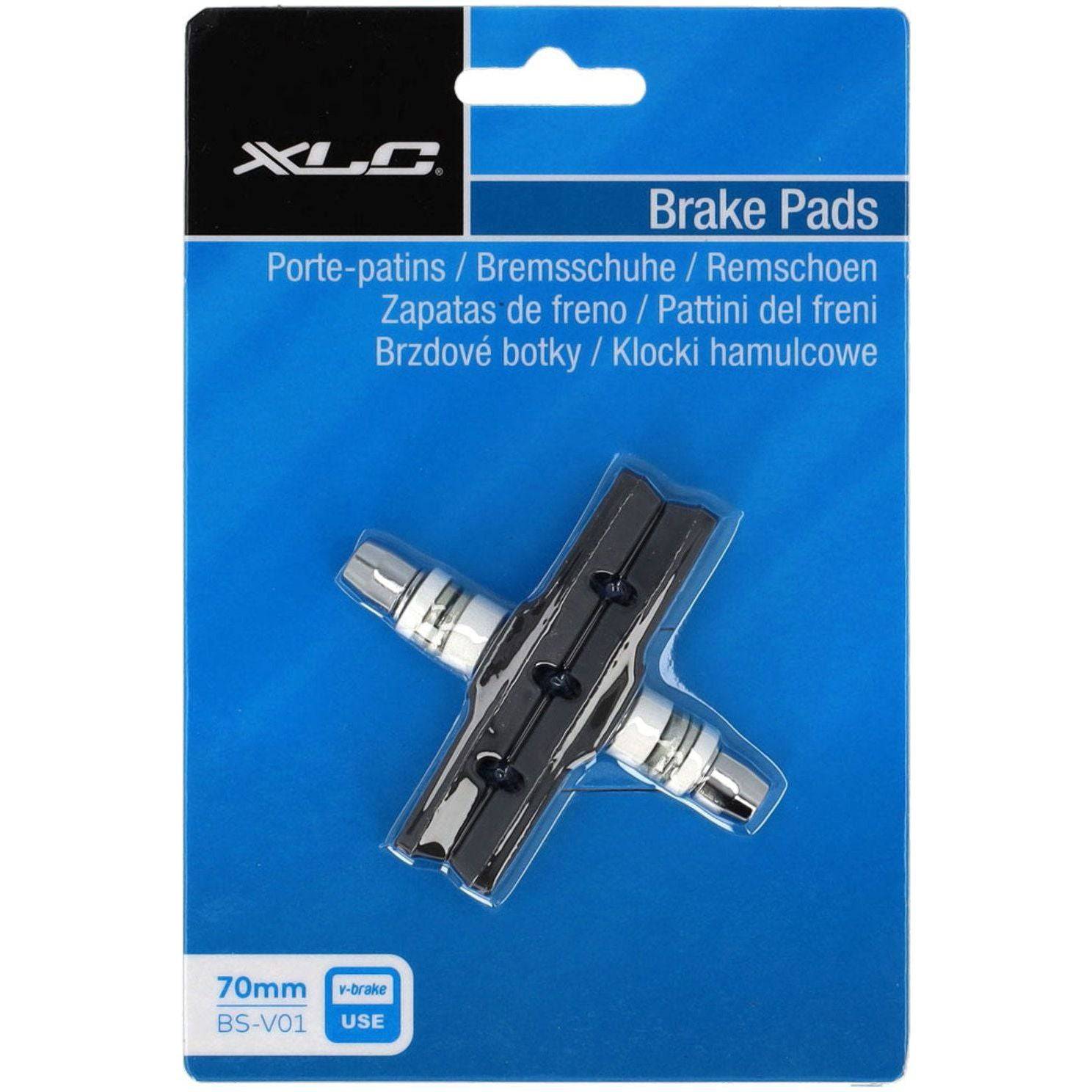 Remschoen Xlc Bs-V01 V-Brake 70Mm Zwart Set A 2 Stuks - Le Coq Wielerartikelen