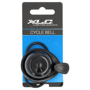 XLC fietbel DD-M07, heldere rode bel voor fiets, eenvoudig te bedienen en zichtbaar op de fiets.