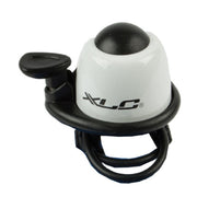XLC fietbel DD-M07, heldere messing bel op fiets, met mechanisch ringmechanisme en duurzame afwerking, voor veilige waarschuwing