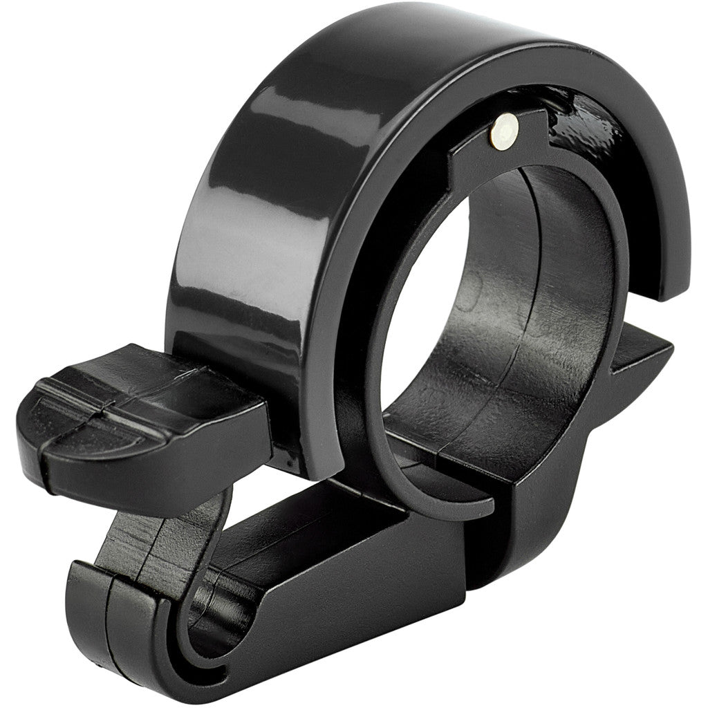 XLC fietbel Ring Dd-R01, ringvormig, messing afwerking, geschikt voor fietsen, duidelijke beltoon, zichtbaar op de afbeelding.