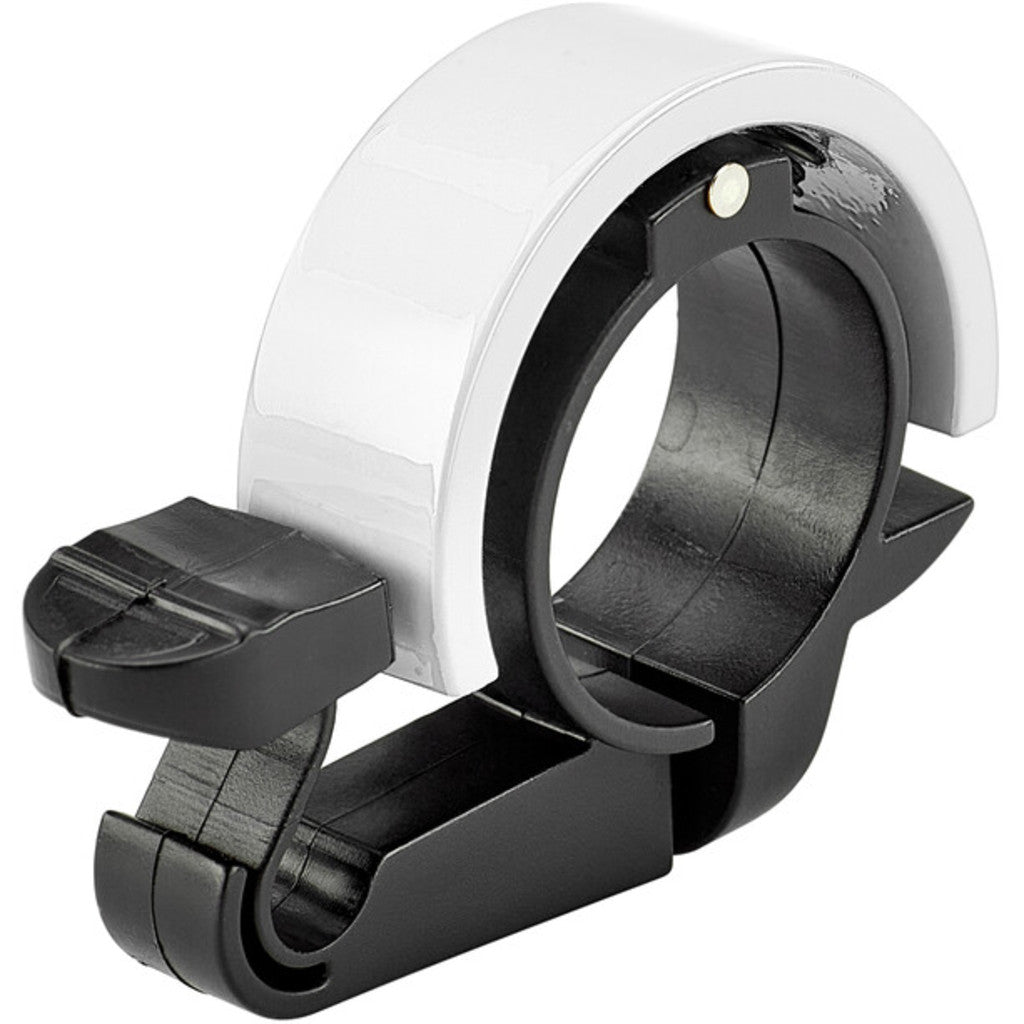 XLC fietbel ring DD-R01, heldere metalen bel met ronde vorm en buttons, geschikt voor fietsaccessoires.