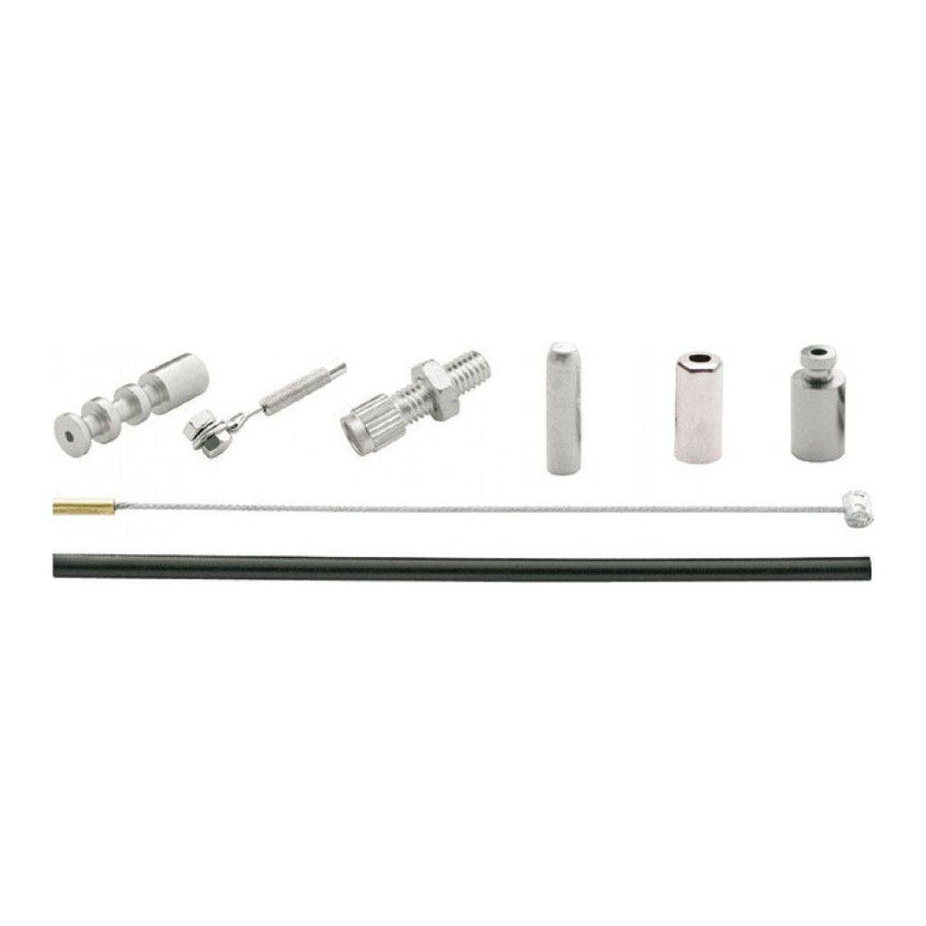 Zwart XLC remkabel voor Sturmey Archer Sh-X20 versnellingssystemen, complete en geschikt voor fietsreparaties.