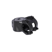 Zwarte XLC All Mtn stuurpen van aluminium, 6° hoek, 31.8mm diameter, geschikt voor 1-1/8 inch sturen.
