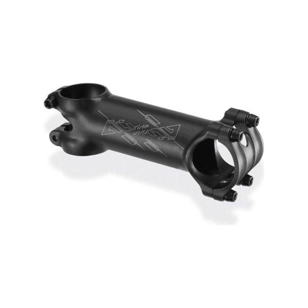 XLC stuurpen Ahead aluminium 11/4" Ø 31,8mm 7° zwart, zichtbaar met bevestigingsbouten en lichte afwerking