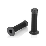 XLC BMX handvat Gr-G20 130mm per stel, zwart rubber handvatten voor BMX fietsen, zichtbaar op de afbeelding.