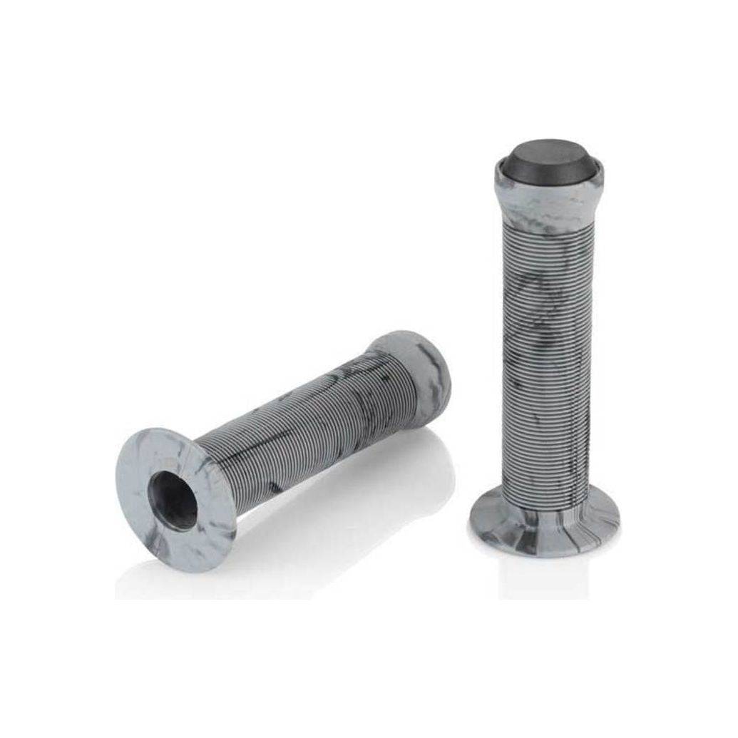 XLC BMX handvat Gr-G20 van 130 mm op stang, zwart rubber grip voor fietsbesturing en comfort