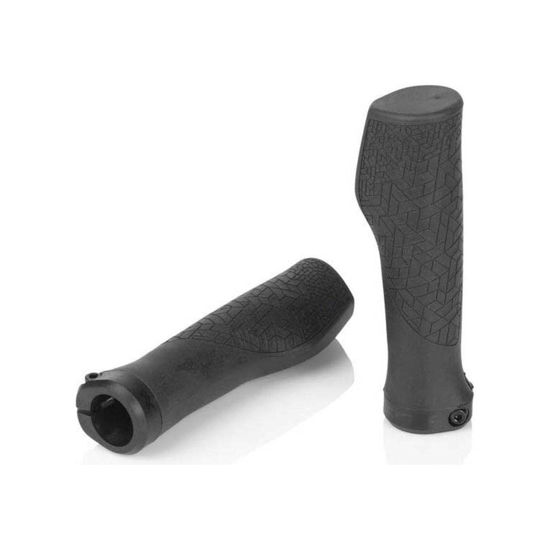Zwart XLC Ergosport GR-G23 handvat voor fiets, 135mm lang, bevestigd op een stuur, comfortabel en ergonomisch ontwerp