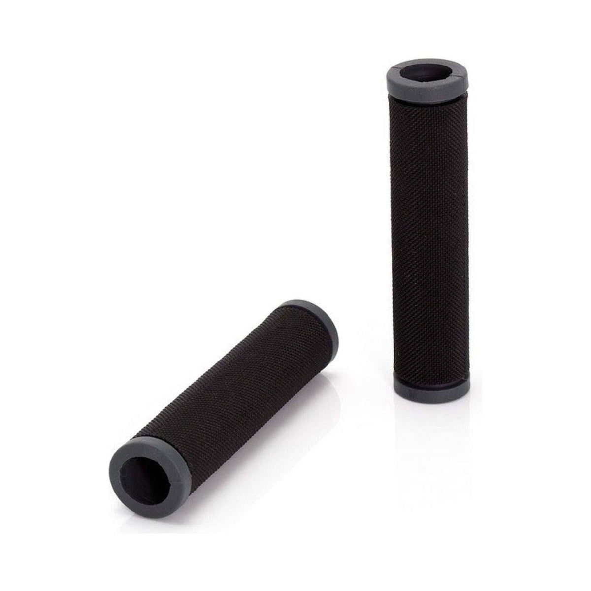 Zwart/grijs XLC Sportieve handvatten Gr-G05 van 130 mm voor fiets, per stel, comfortabel en duurzaam design