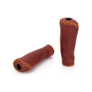 XLC retro handvat Gr-G11, 135/92 mm, voor fiets of scooter, zwart metalen handvat met retro design, zichtbaar op de afbeelding.