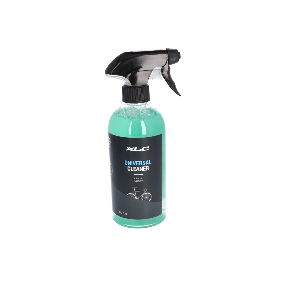 XLC fietsreiniger BL-C30 in 500 ml fles, universeel reinigingsmiddel voor schoonmaken van fietsen en onderdelen.