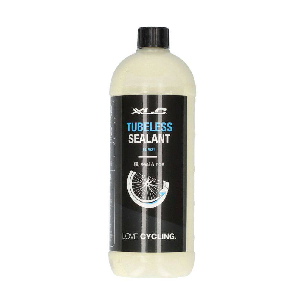 XLC bandenreparatieschuim sealant BL-W21 in 500ml fles, geschikt voor snel lekreparatie van banden.
