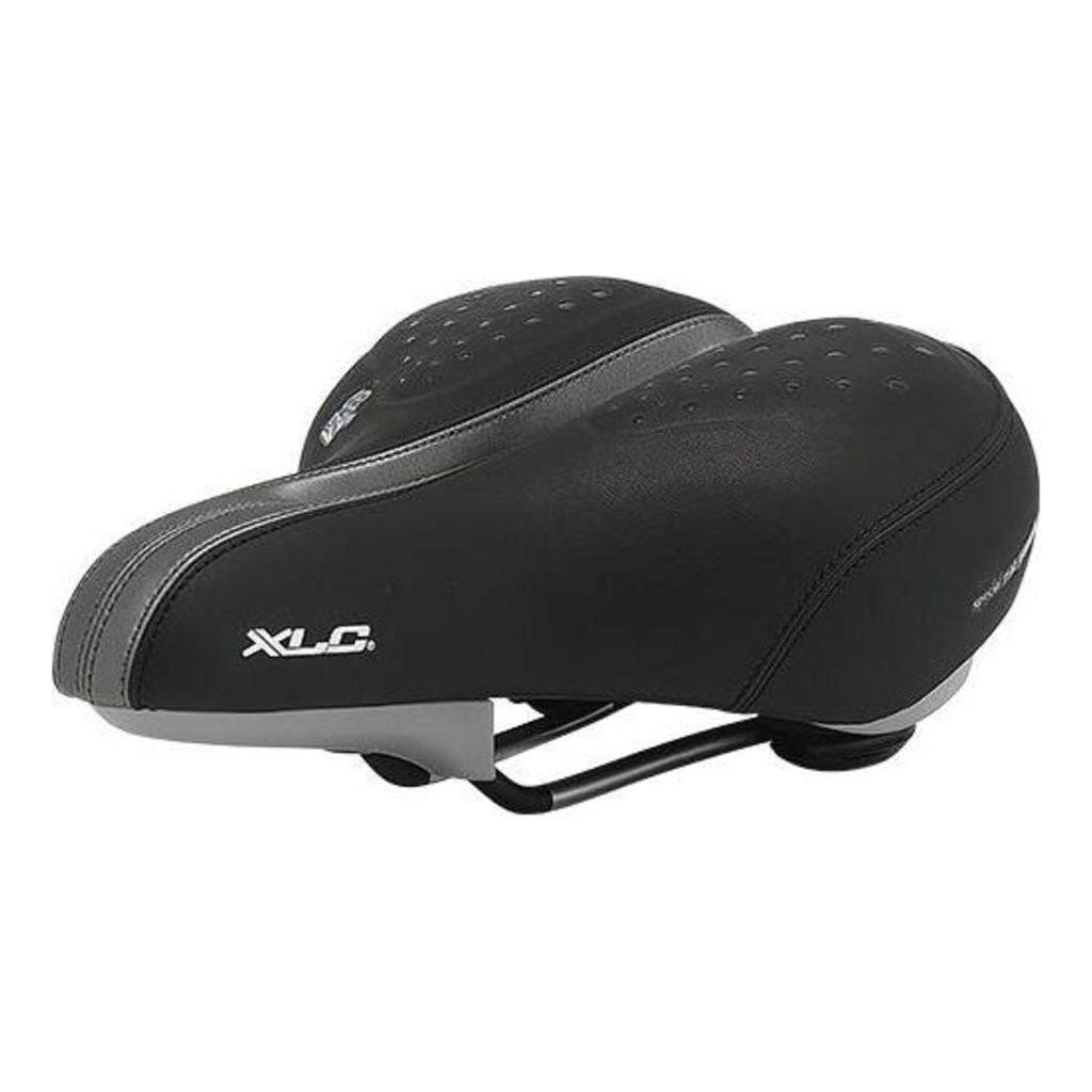 XLC Globetrotter City fietszadel voor stadsfiets en e-bike, comfortabel zadel met brede vorm en duurzame bekleding