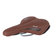 XLC All Season ATB damesfiets zadel met comfortabele padding en verstelbare zadelpen voor stadsfietsen en e-bikes