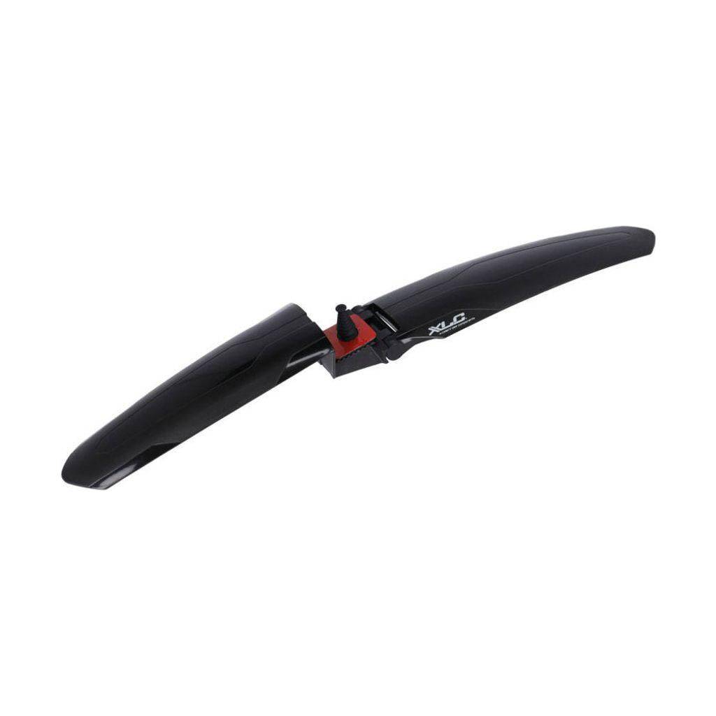 Zwart XLC voorspatbord voor 26/29 inch fietsen, magnesium C36 87/640mm, beschermt tegen modder en water.