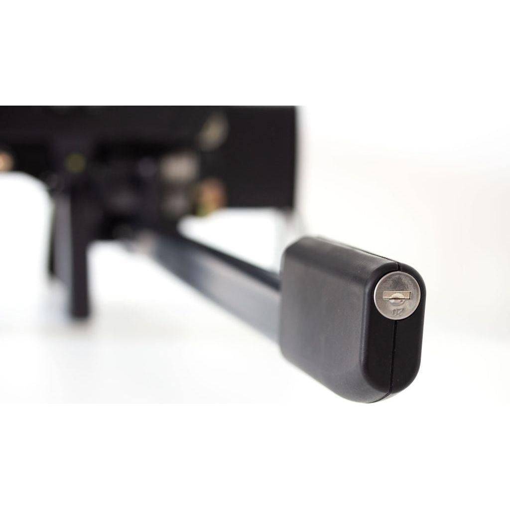 Fietsendrager XLC Azura Xtra WT VC-C10 2 Fietsen 13-polig Opklapbaar Kantelbaar Zwart/Zilver - Le Coq Wielerartikelen