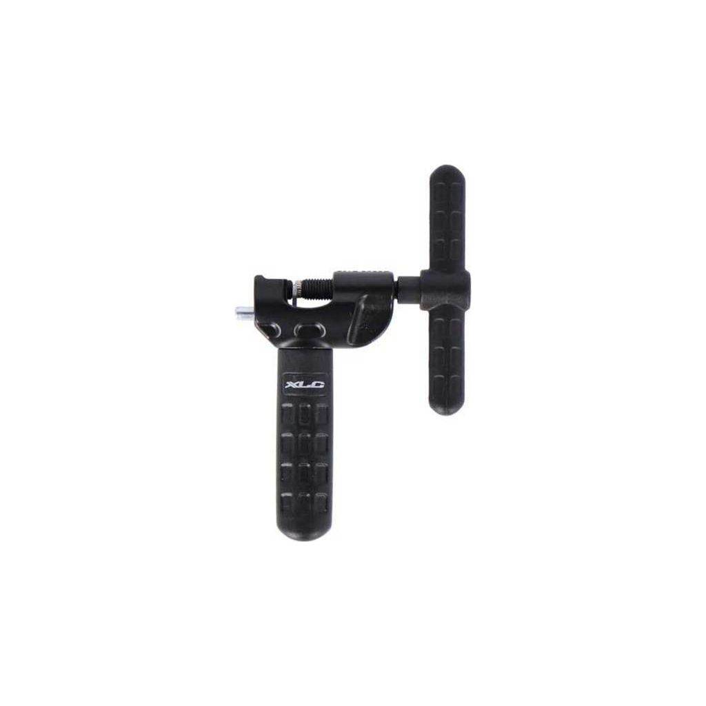 Zwarte XLC kettingpons To-S88 5/12V voor het vastklemmen en losmaken van kettingen en snelspanningswerkzaamheden.