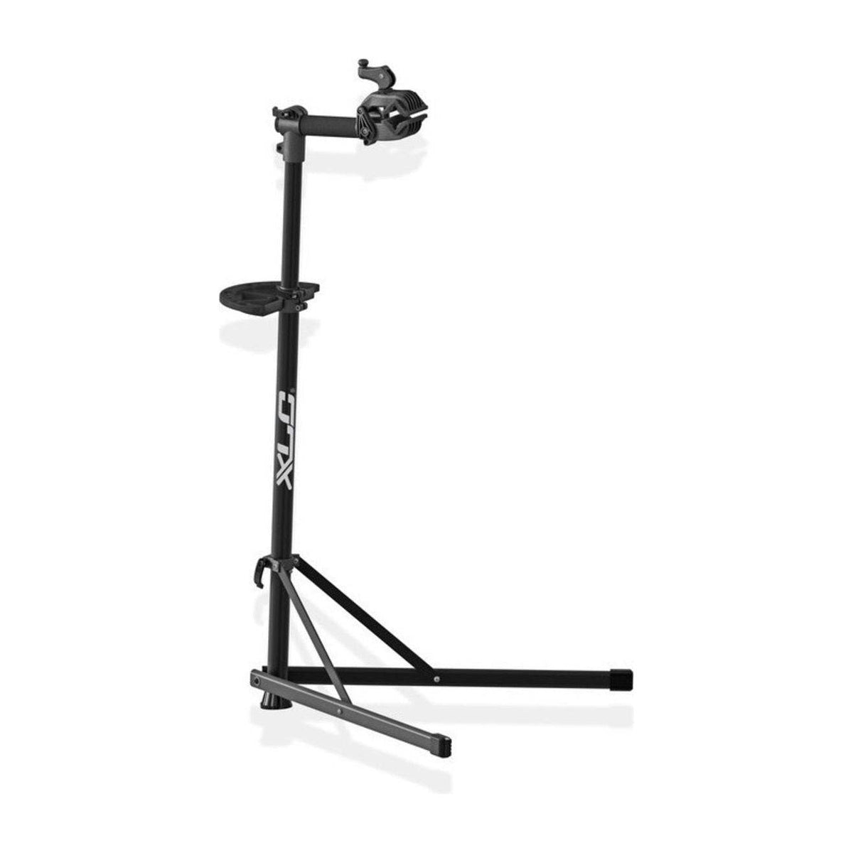 Zwarte XLC Grs Monteerstandaard voor fiets, stevig en geschikt voor 20 kg gewicht, geschikt voor montage en reparatie