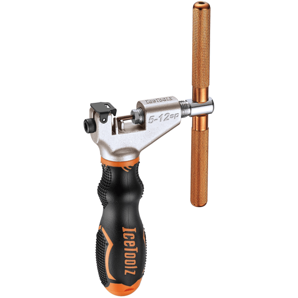 Icetoolz kettingpons 62M1 voor 5 tot 12 versnellingen, handgereedschap met stevige bek en ergonomisch ontwerp.