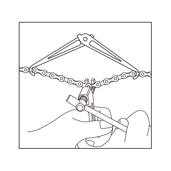 Kettingdemontagehulp Icetoolz 62H1 - Le Coq Wielerartikelen