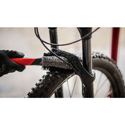 CyclOn fietsborstel voor wielen en onderdelen, geschikt voor het reinigen van fietscomponents en velgen.