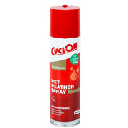 CyclOn Wet Spray kettingspray in een sprayfles, waterafstotend smeermiddel voor fietsen, ideaal voor kettingen en bewegende onderdelen