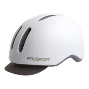 Polisport Commuter In-Molding E-bike helm met achterlicht en ventilatieopeningen, veilig en lichtgewicht voor woon-werkverkeer.