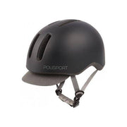 Polisport Commuter E-bike helm met in-molding constructie en geïntegreerd achterlicht, veilig en lichtgewicht voor stadsfietsen