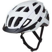 Polisport City Move MTB-helm in-mold met verwijderbaar vizier en ventilatiegaten, zwart en groen, voor fiets- en mountainbiken