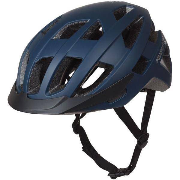 Polisport City Move MTB helm met in-mold constructie en verwijderbaar vizier, lichte en veilige fietshelm voor stads- en MTB-gebruik