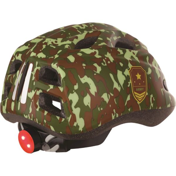 Polisport Kinderhelm - Xs (48-52 Cm) - Met Led Verlichting