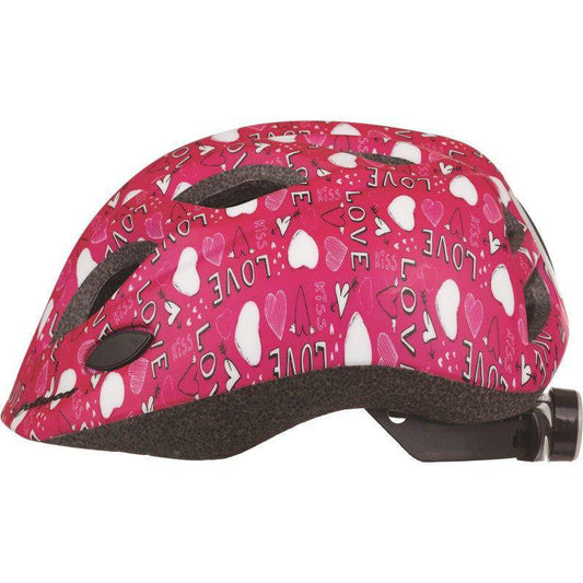 Polisport Kinderhelm With Love S (52-56 Cm) - Met Led Verlichting - Le Coq Wielerartikelen