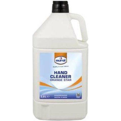 Eurol Orange Star handreiniger in 3,8 liter navulverpakking voor zeepdispensers, citrusgeur en krachtige reiniging