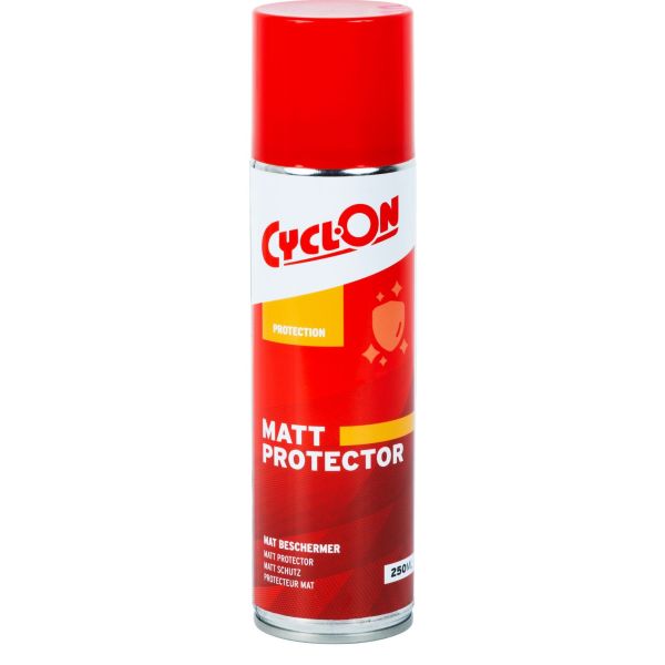 CyclOn Matt Protector Spray 250 ml beschermlaag voor matte lak, sprayfles zichtbaar op afbeelding.