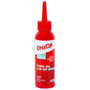 CyclOn Series 5 W-Hp vorkolie voor schokdempers, 125 ml, smeermiddel voor optimale vorkprestaties.