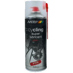Motip Super Smeermiddel in 200ml fles, ideaal voor smeren en beschermen van mechanische onderdelen.
