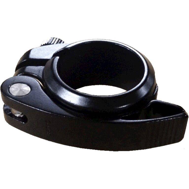 Mirage Zadelpenklem 38,5 mm met snelspanner, stevige fietsaccessoire voor het veilig vastzetten van de zadelpen.
