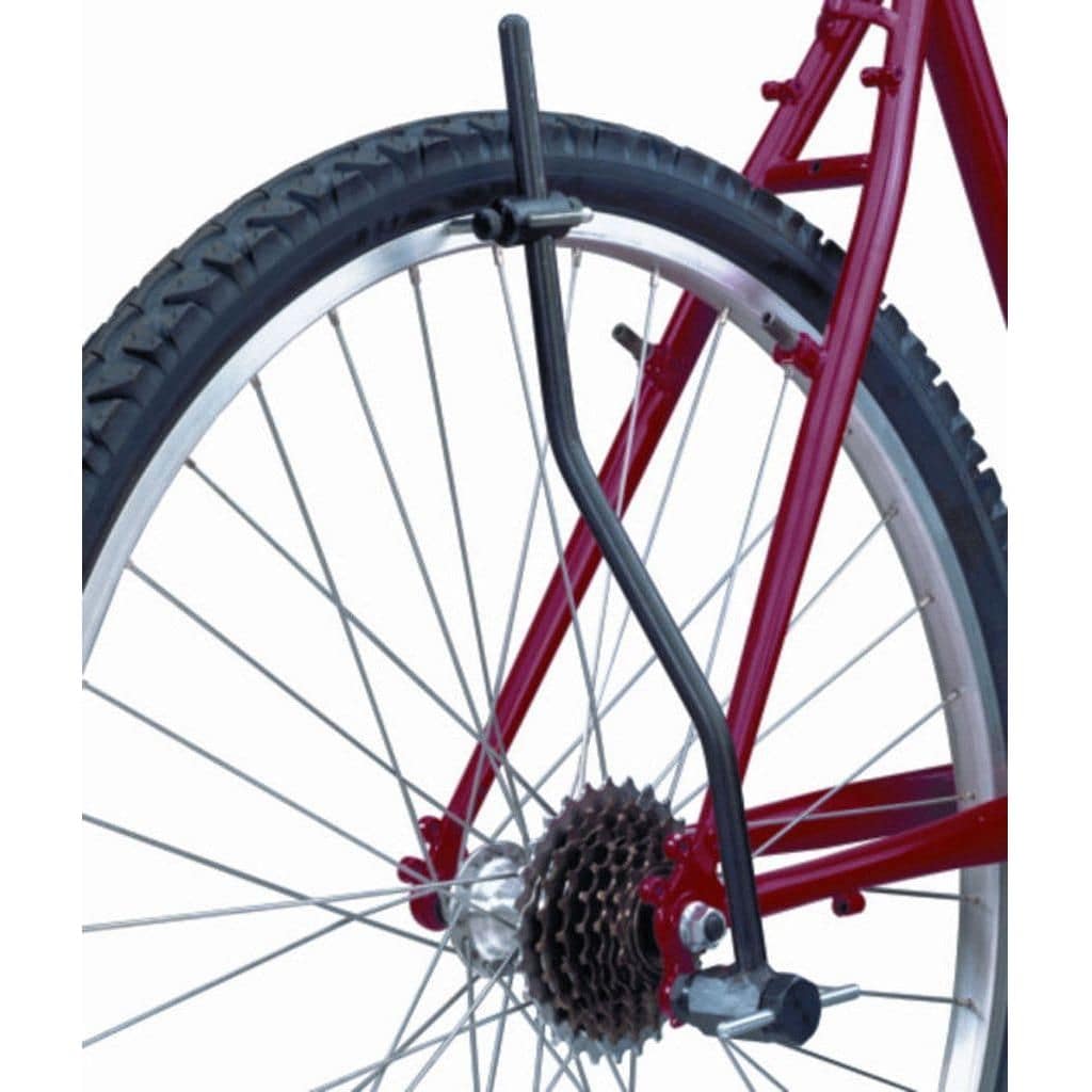 Cyclus derailleurpad controlerapparaat voor frame gereedschap, zwart met handvat en instelknoppen, geschikt voor precisiewerk aan derailleur.