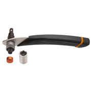 Icetoolz Cranktrekker 04S1 met handvatten, 8mm inbus en 14/15mm dopsleutel voor crankstelgereedschap, zwart en roestvrij staal