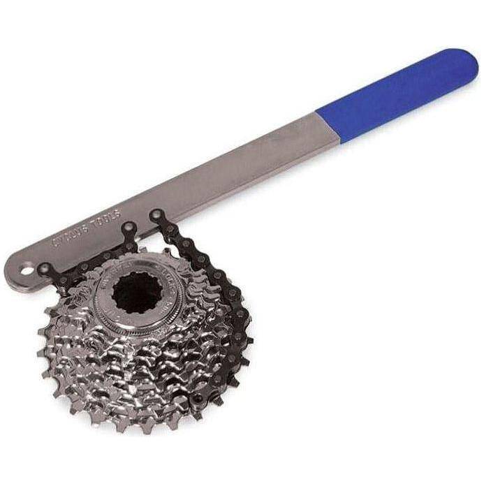 Cyclus freewheelafnemer voor 9-10 speed cassettes, geschikt voor het verwijderen en installeren van tandkransafnemers.